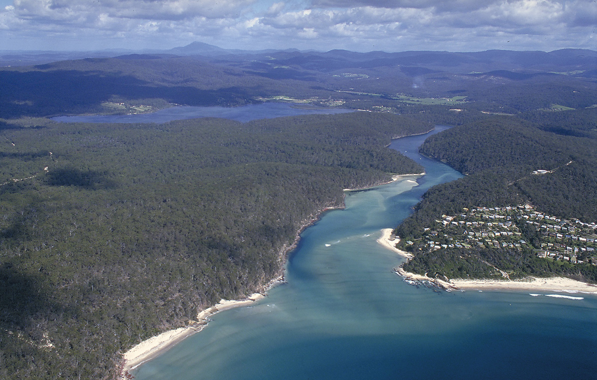 Pambula Lake has excellent fishing at times. Picture John Lugg, NSW Govt
