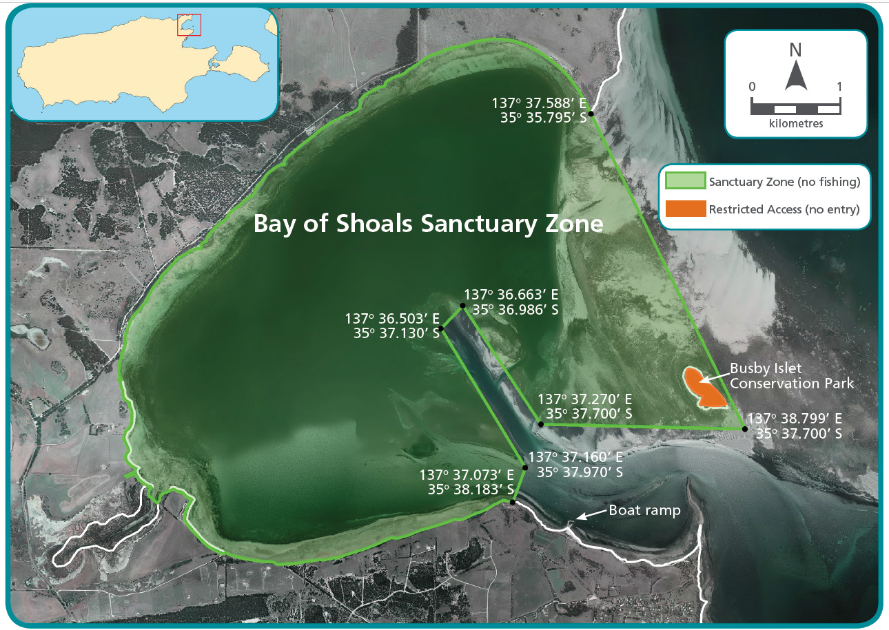 The Bay of Shoals marine sanctuary